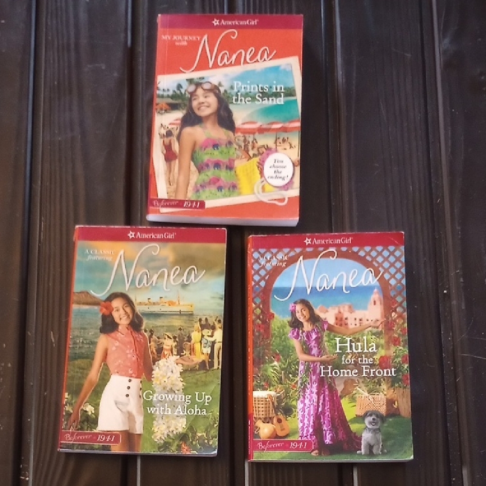 American Girl Nanea Book Set of 3